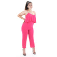 Image for Women's Tall Double Layer Jumpsuit,Fuchsia