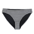 Image for Women's Plaid Bikini Bottom,Black/White