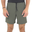 Image for Men's Solid Beach Short,Olive