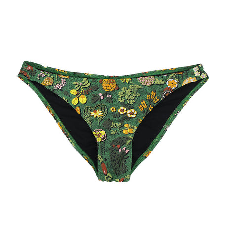Image for Women's Floral Bikini Bottom,Green