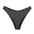 Image for Women's Dots V-Style Bikini Bottom,Black