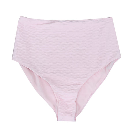 Image for Women's Textured High Waisted Bikini Bottom,Pink