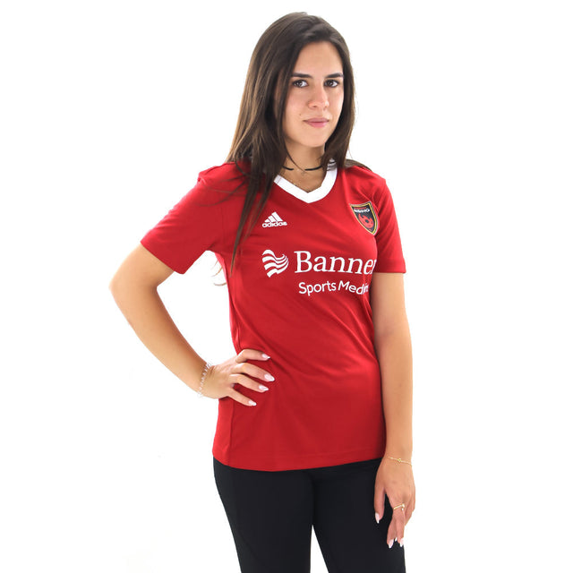 Image for Women's V-Neck Sport Top,Red