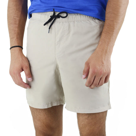Image for Men's Solid Swim-Buttom,Beige
