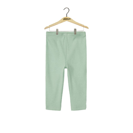 Image for Kids Girl Ribbed Legging,Green