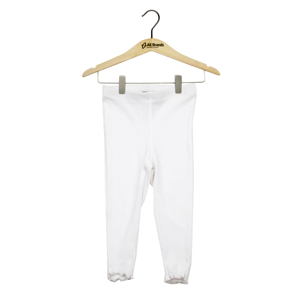 Image for Kids Girl Ribbed Legging,White