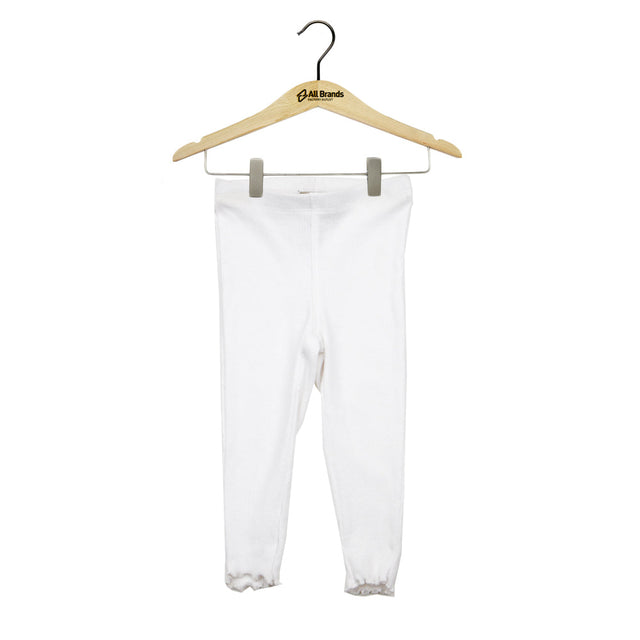 Image for Kids Girl Ribbed Legging,White