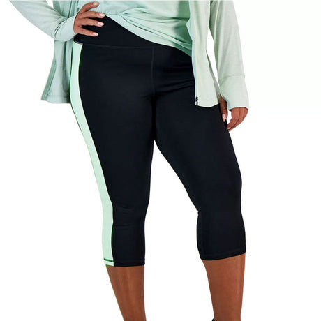 Image for Women's Color Block In Side Legging,Black