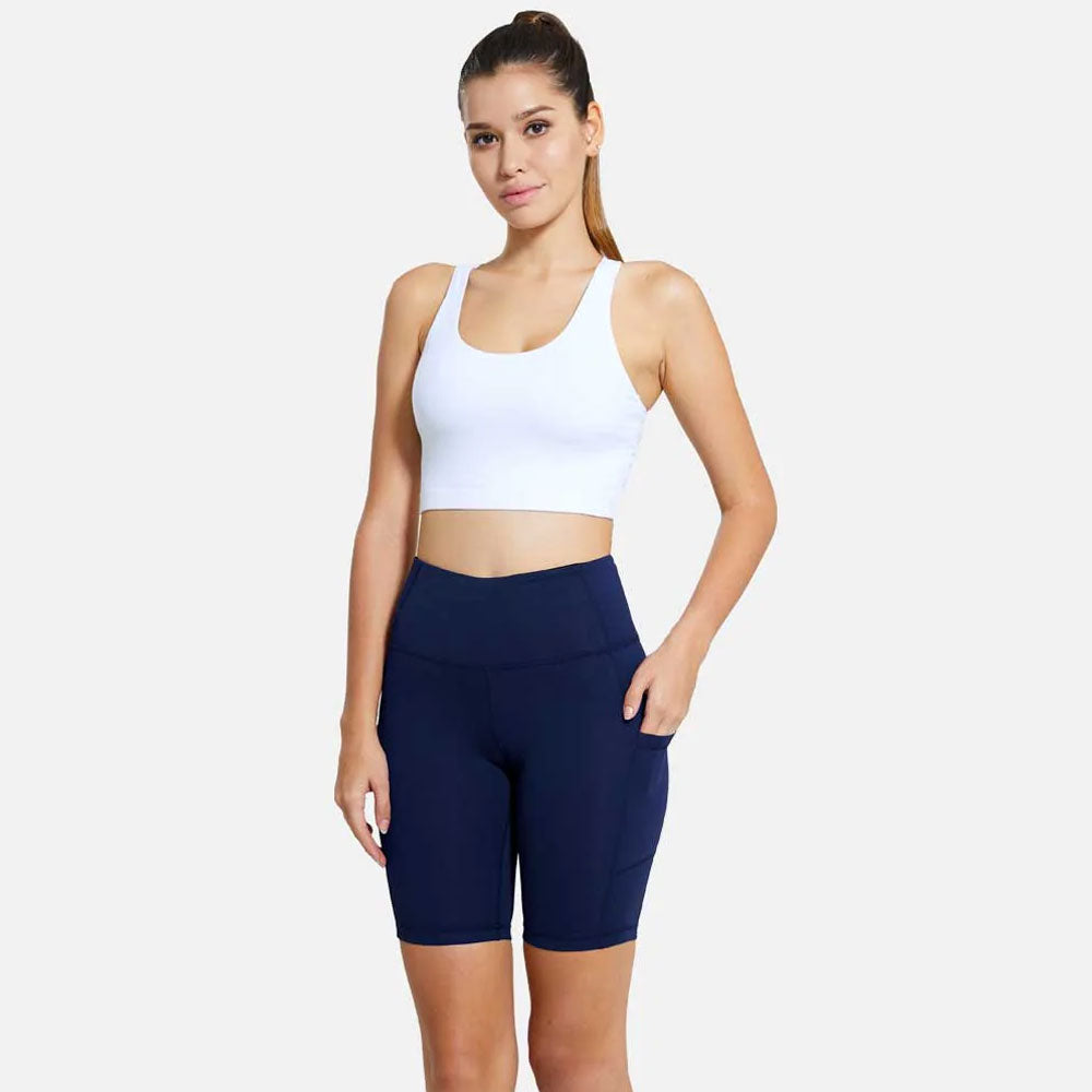 Image for Women's High Waist Short Legging,Navy