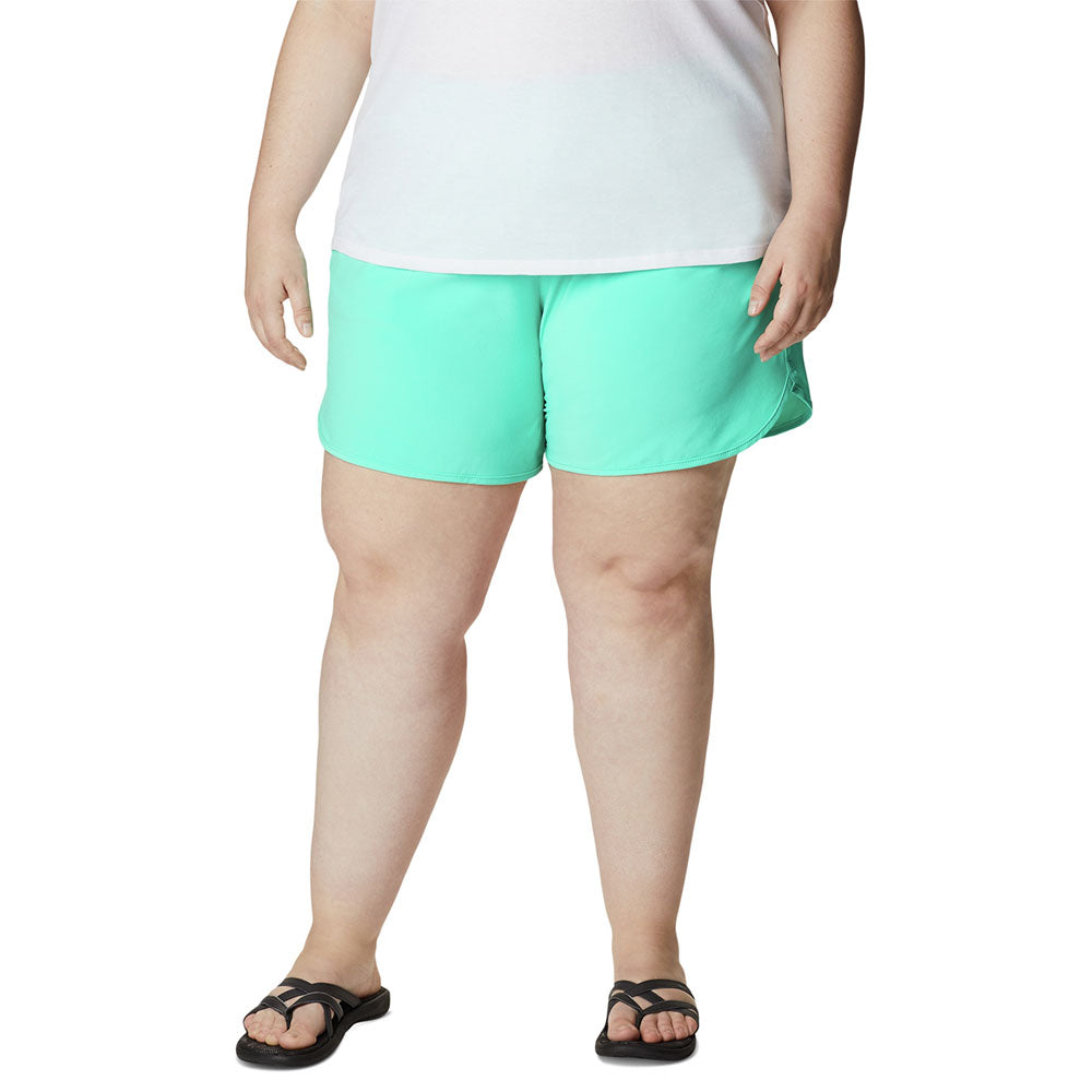 Image for Women's Plus Size Stretch Short,Green