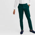 Image for Men's Plain Solid Classic Pant,Green