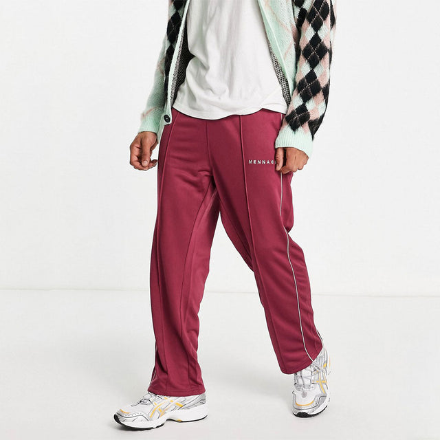 Image for Men's Straight Leg Joggers Pant,Burgundy�