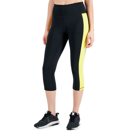 Image for Women's Colorblocked Cropped Legging,Black