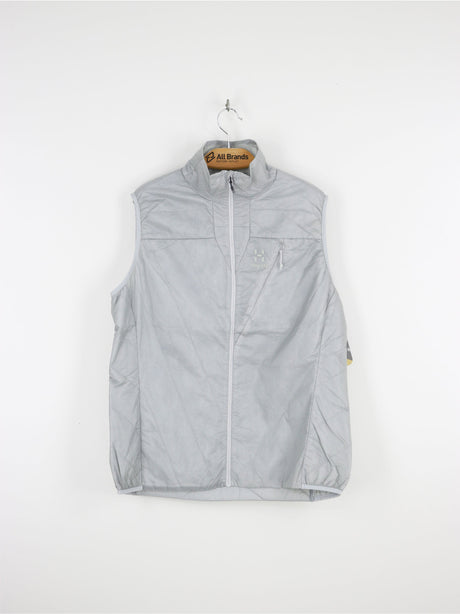 Image for Women's Logo Brand Synthetic Vest, Grey