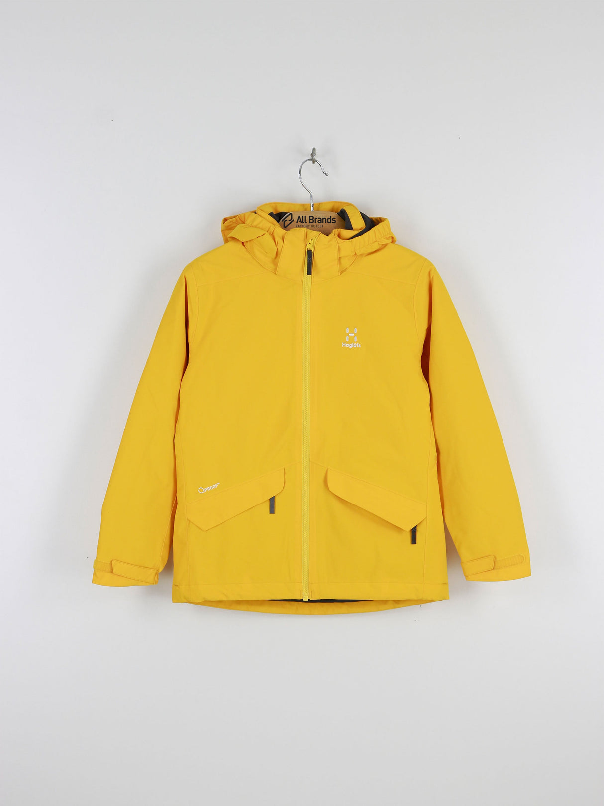 Image for Kids Boy Logo Brand Elastic waistband Jacket,Yellow