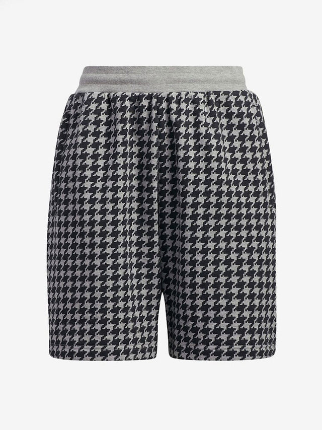 Image for Men's Plaid Short,Grey/Black