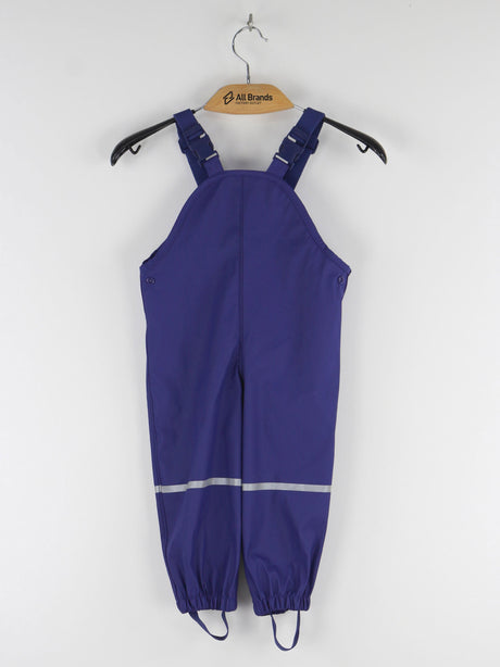 Image for Kids Girl Plain Solid Ski Jumpsuit,Dark Purple