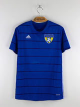 Image for Women's Striped With Logo Embroidered Sport Top,Blue