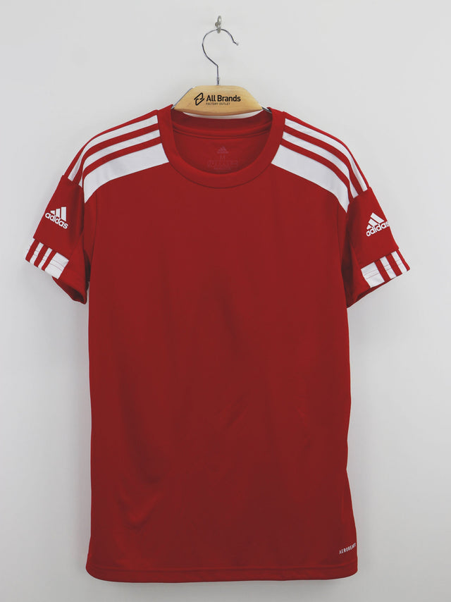 Image for Women's Plain Solid Number On Back Sport Top,Red