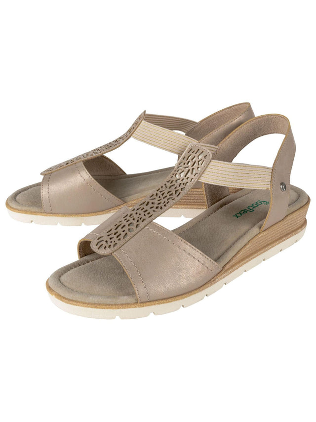 Image for Women's Glitter Small Hell Sandals,Beige