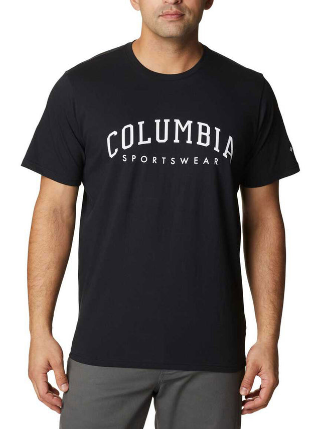 Image for Men's Brand Logo Printed Casual Shirt,Black