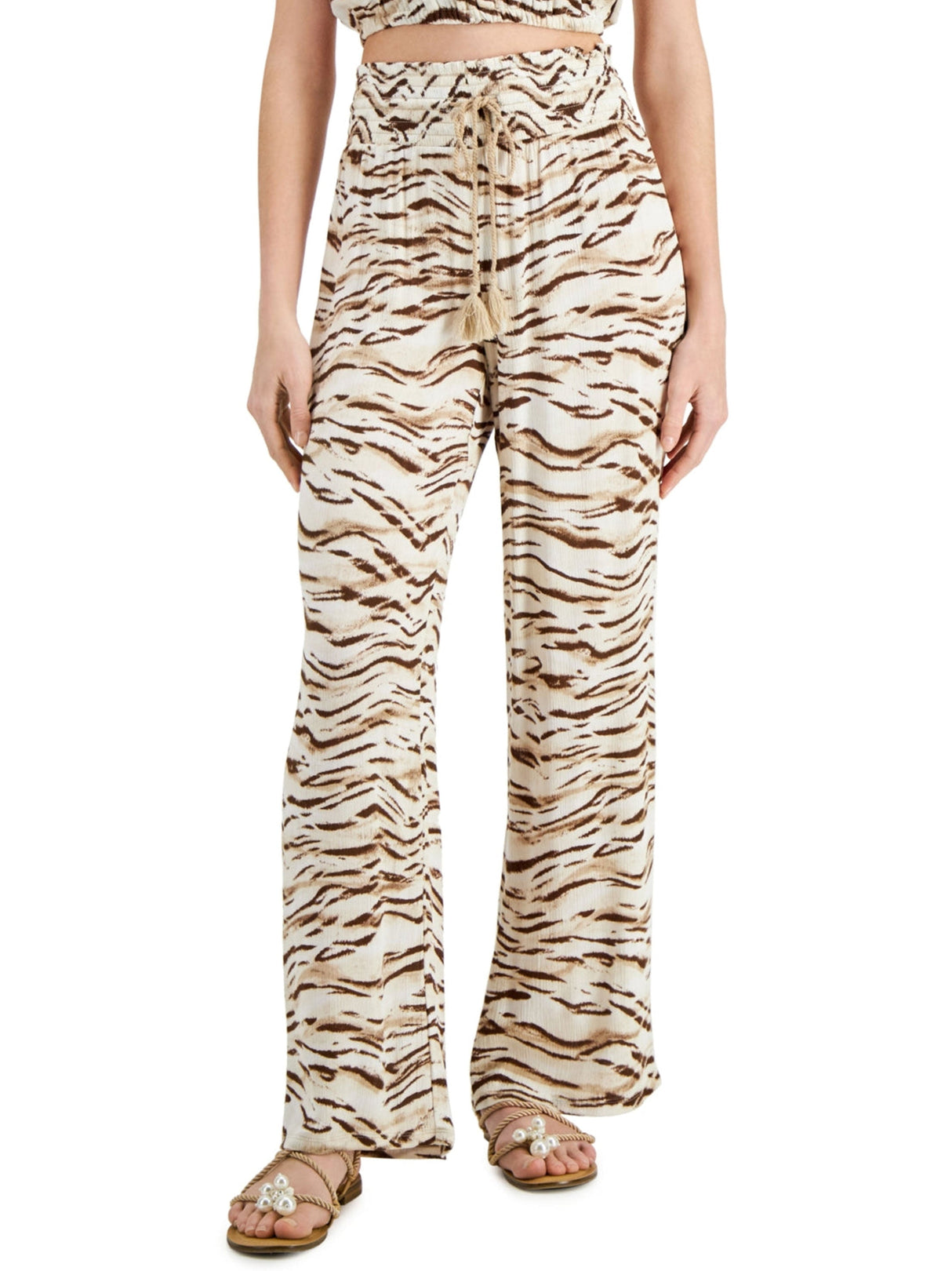 Image for Women's Zebra Printed Casual Pant,Multi