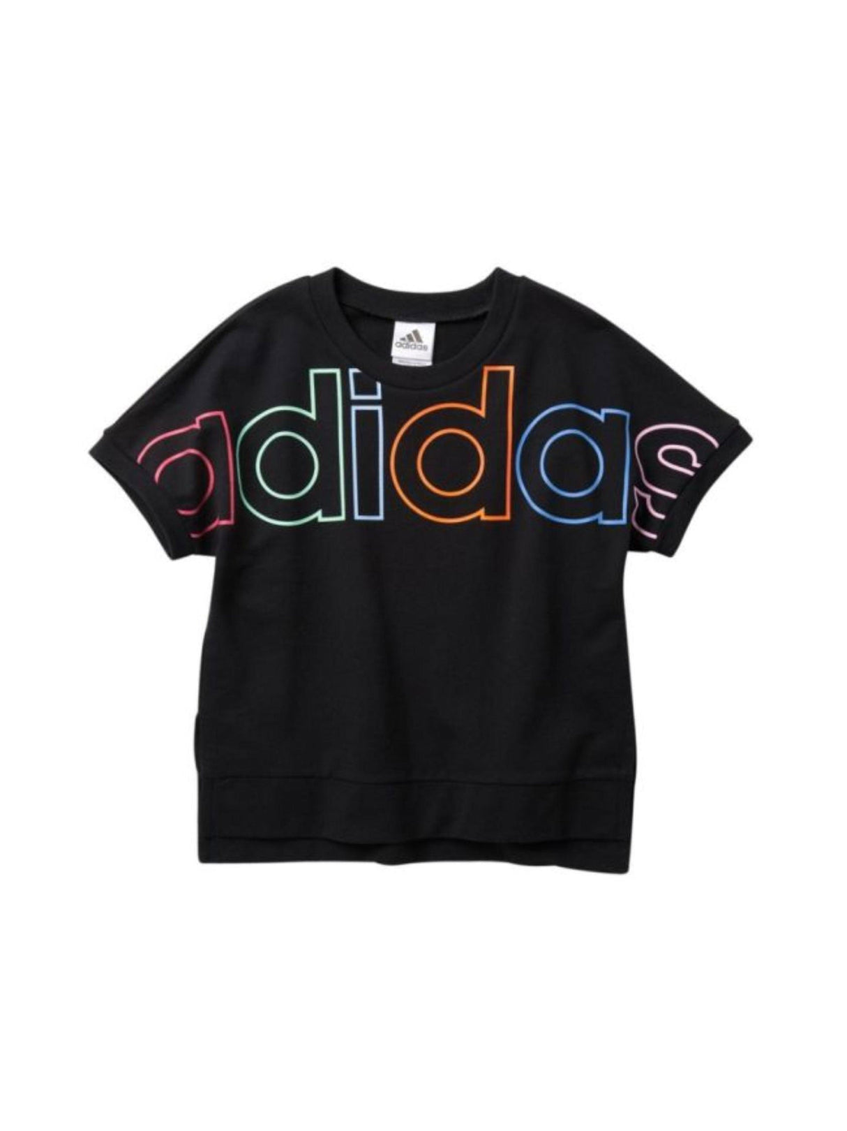 Image for Kids Girl Brand Logo Graphic Printed T-Shirts,Black