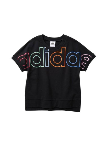 Image for Kids Girl Brand Logo Graphic Printed T-Shirts,Black