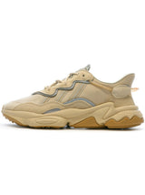 Image for Women's Striped Soft Suede Shoes,Beige