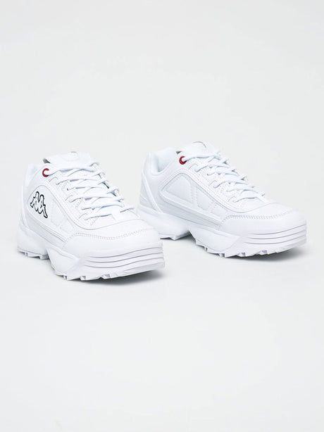 Image for Women's Embroidered Logo Brand Shoes,White