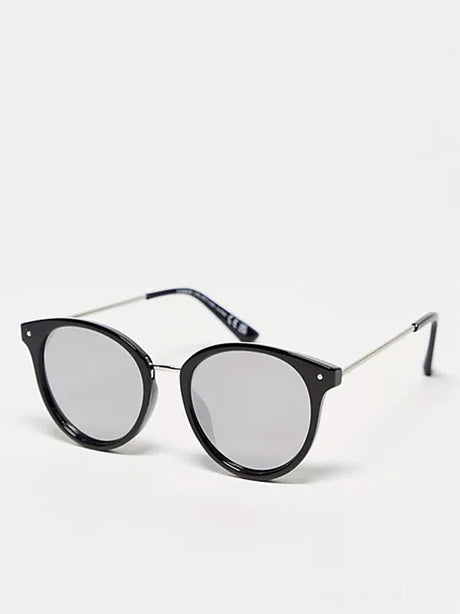 Image for Svnx Thick Frame Round Sunglasses In Black