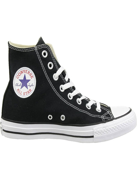 Image for Men's Brand Logo Printed High Casual Shoes,Black/White