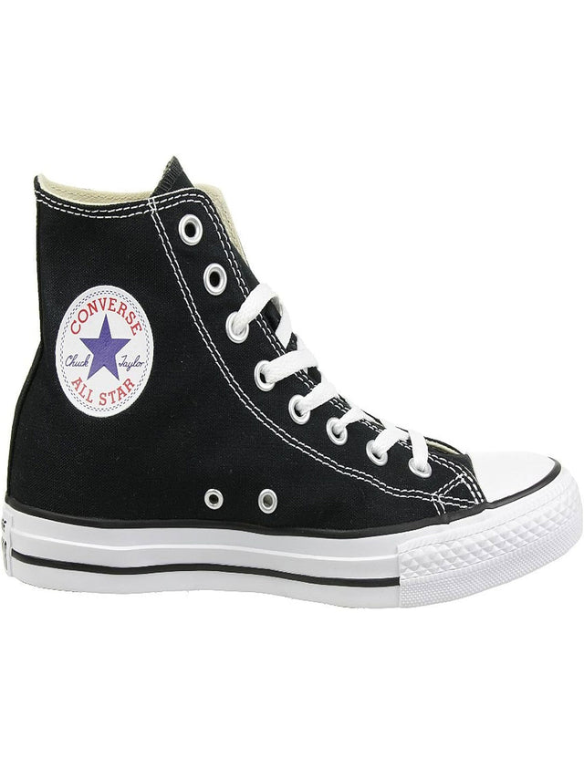 Image for Men's Brand Logo Printed High Casual Shoes,Black/White