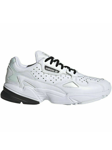 Image for Women's Falcon Lace up Strass Sneakers,White