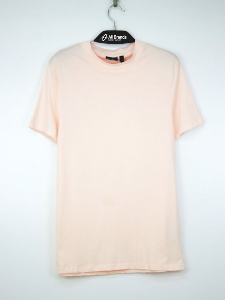 Image for Men's Plain Solid T-Shirt,Light Pink