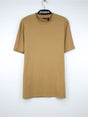 Image for Men's Plain Solid T-Shirt,Light Brown