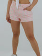 Image for Women's Hearts Printed Mini Short,Pink
