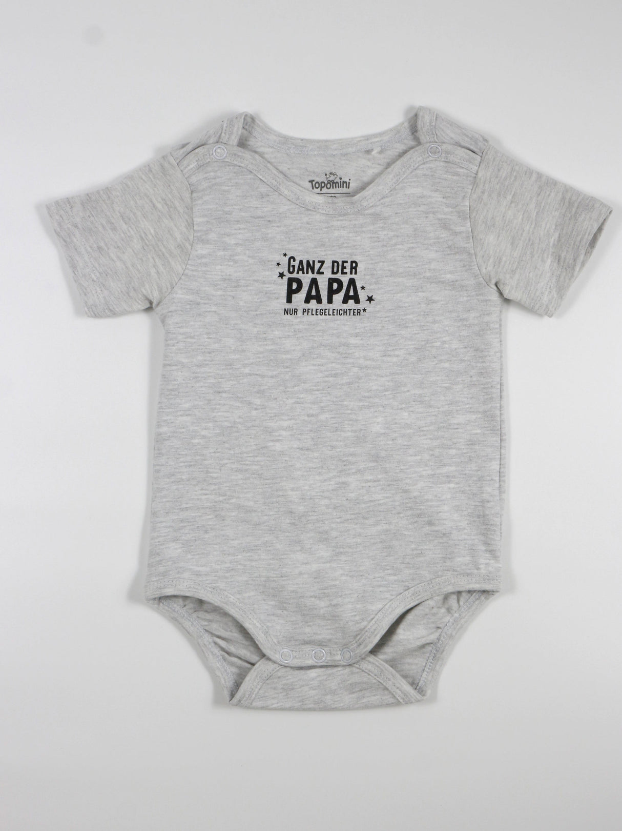 Image for Kids Girl Graphic Printed Bodysuit,Grey