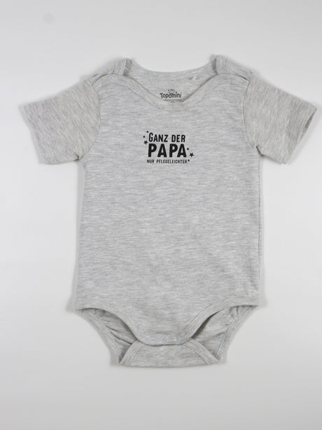 Image for Kids Girl Graphic Printed Bodysuit,Grey