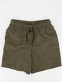 Image for Men's Plain Solid Swim Short,Olive