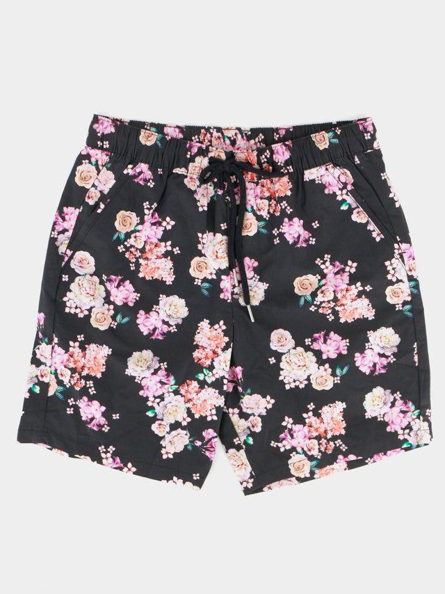 Image for Men's Floral Printed Swim Short,Multi