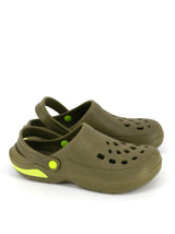 Image for Men's Plain Clogs Sandals,Olive