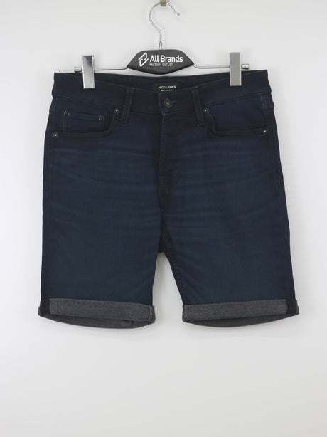 Image for Men's Washed Denim Short,Navy