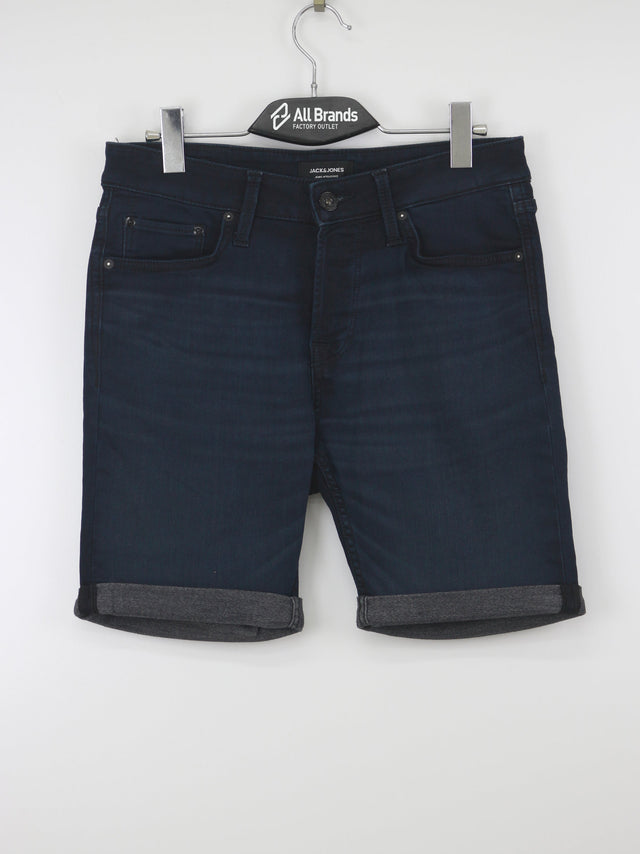 Image for Men's Washed Denim Short,Navy