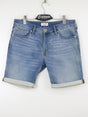 Image for Men's Washed Denim Short,Blue