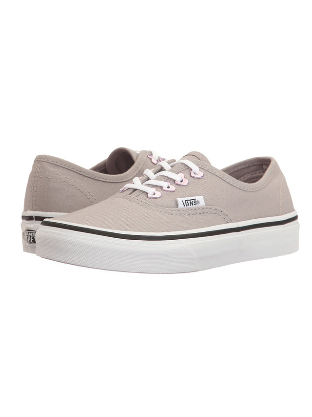 Image for Kids Girl Heart Eyelet Shoes,Grey