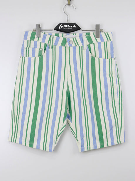 Image for Men's Striped Denim Short,Multi