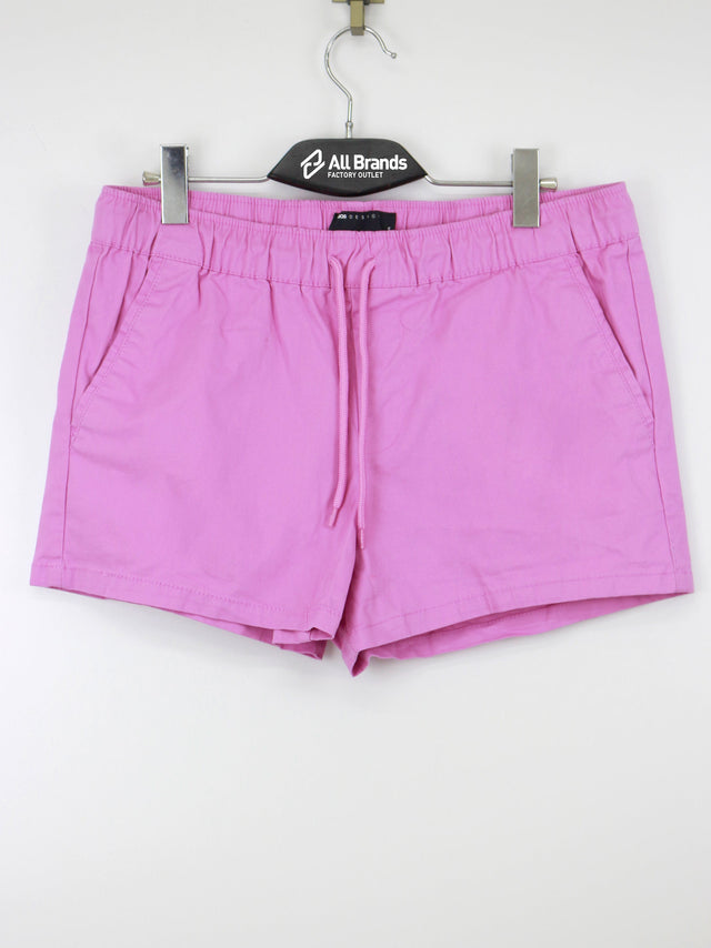 Image for Men's Plain Solid Mini Pull On Short,Pink