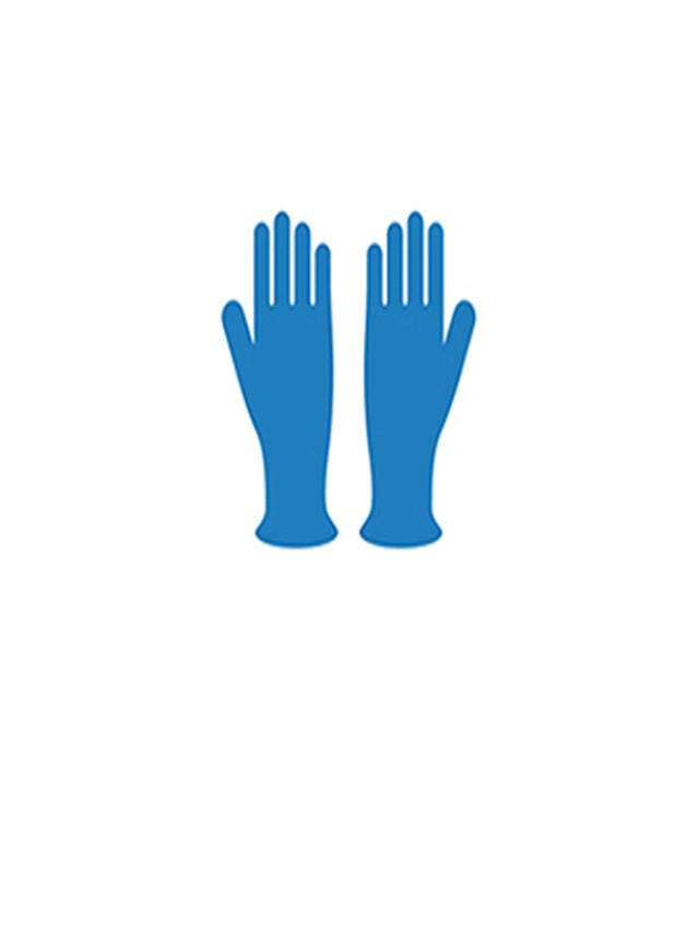 Image for Kitchen Gloves, Two Pairs, Medium