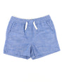 Image for Kids Girl Back Heart Pocket Short,Blue